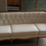 White Vintage Sofa