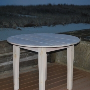 Nantucket Driftwood 40" Round Farm Table